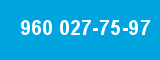 960 027-75-97 960 027-75-97